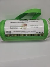 Full Body Bamboo Pillow Shredded Memory Foam With Removable Cover with Zipper