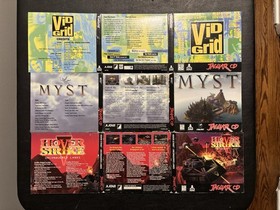 Atari Jaguar CD Console Rare Authentic in OG Box with 5 Games Tested & Works!