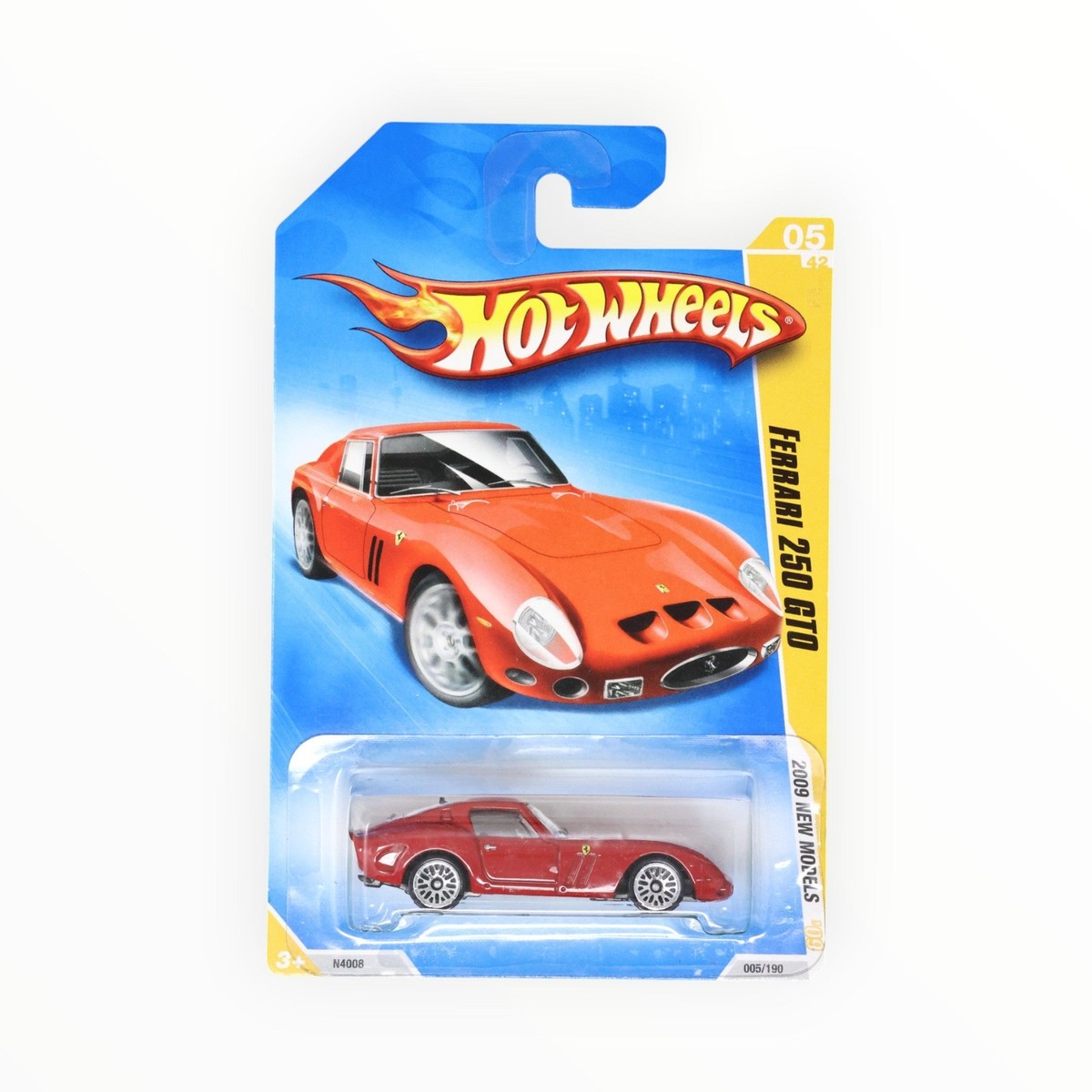 Hot Wheels Ferrari 250 GTO 5/190 - Red - 2009 Mainline A | eBay