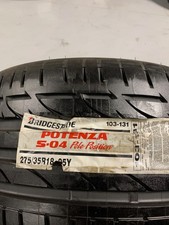 1 New 275 35 18 95y Bridgestone Potenza S-04 Pole Position Summer Tire