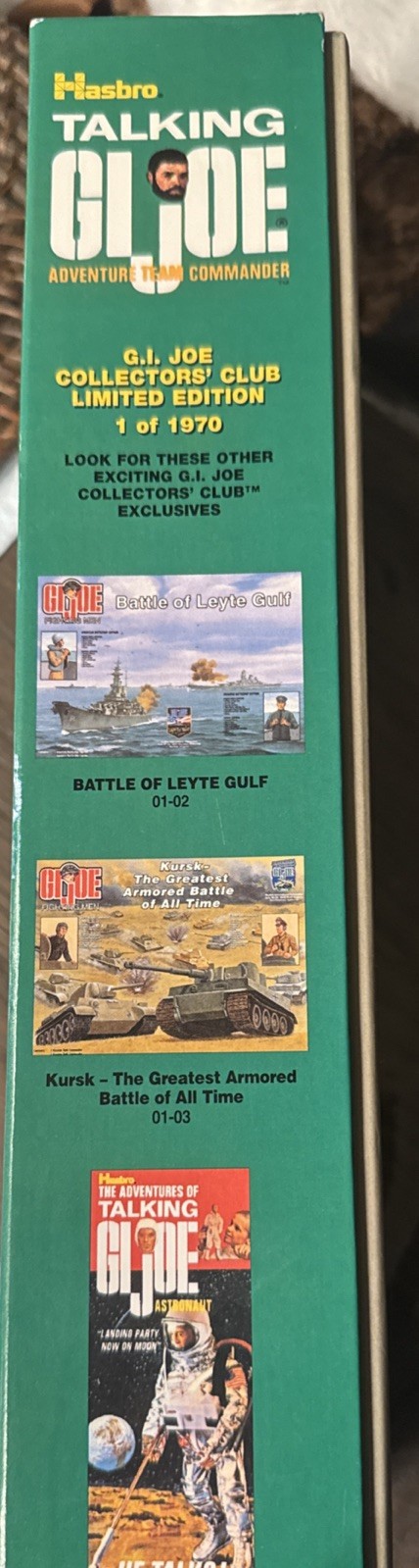 GI JOE HASBRO CLUB EXCLUSIVE 12