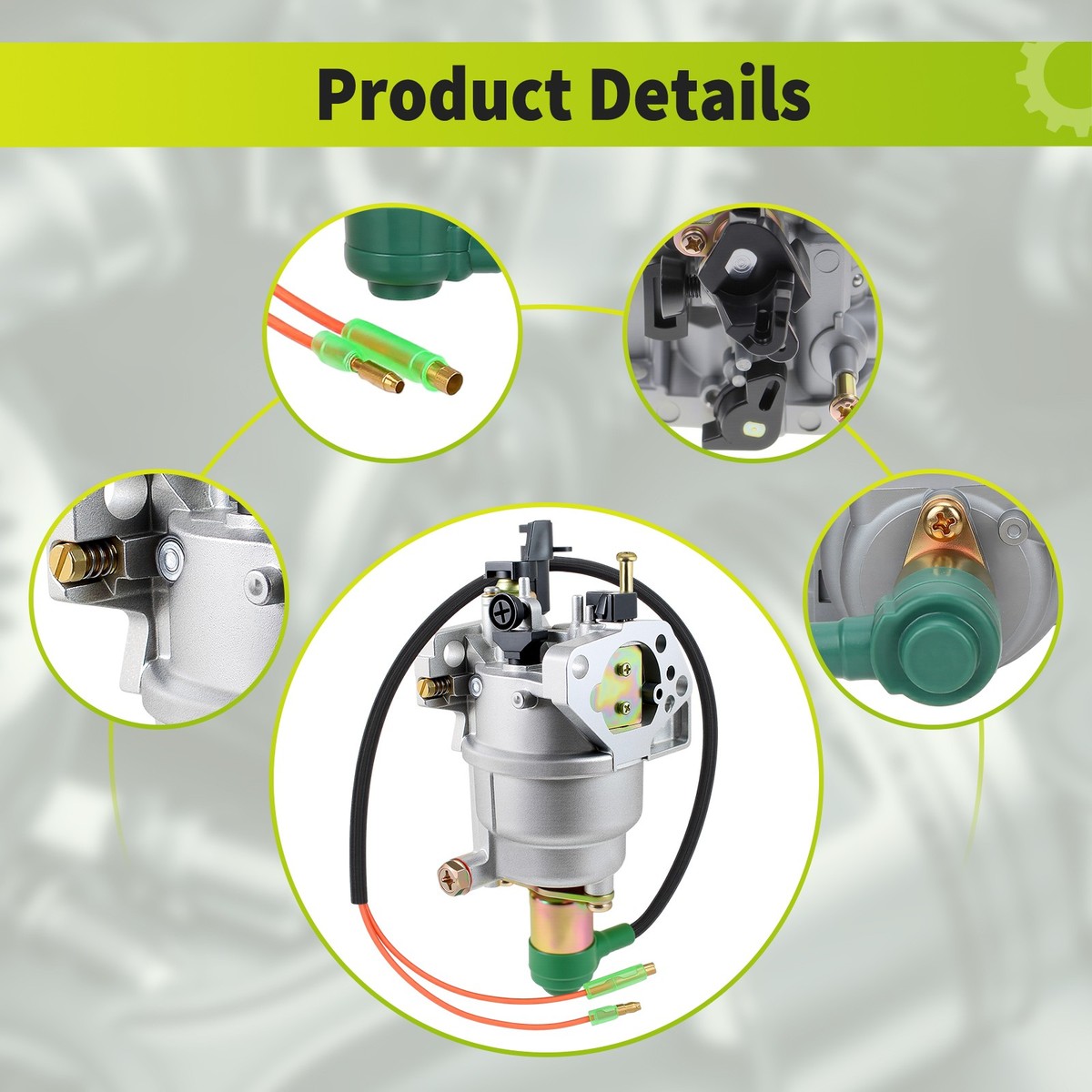 CARBURETOR CARB FOR GENERAL POWER PRODUCTS APP6000 OHV13H 6000W