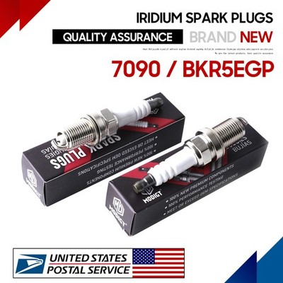 4PCS Iridium For Mitsubishi Lancer 2.0L 2.4L 7090/BKR5EGP Spark Plugs Superior