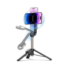 360  Swivel Adjustable Magnetic Mobile Selfie Stick Tripod for iPhone 12 Aboive