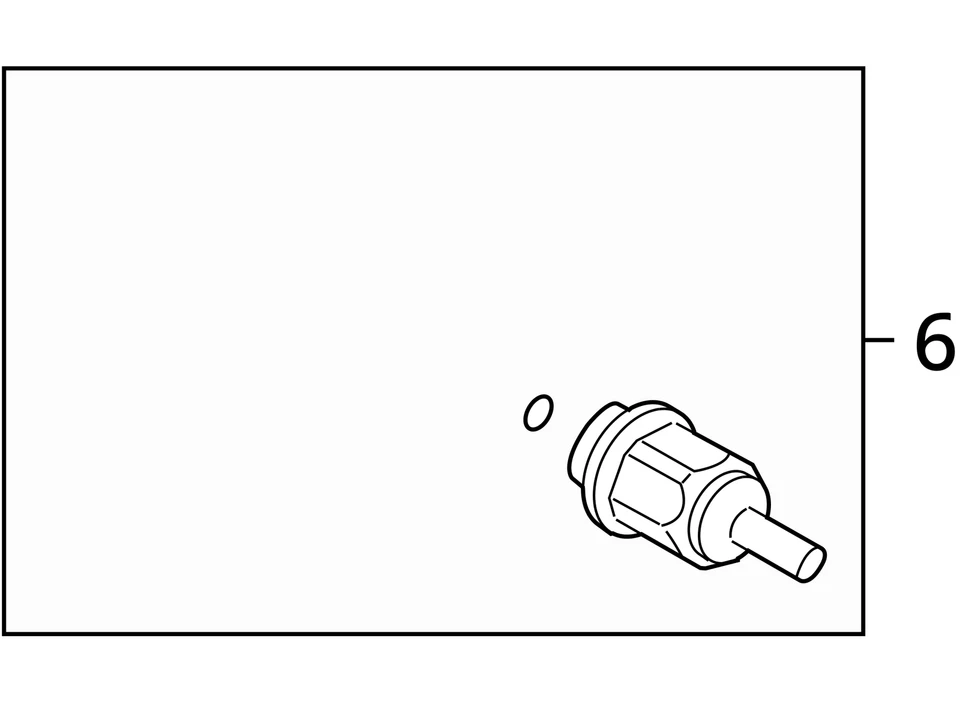 Se adapta a 2008-2009 Saturn Astra Joint FRT WHL DRV SHF CV I 92100313 - NUEVO OEM Foto 3 de 3