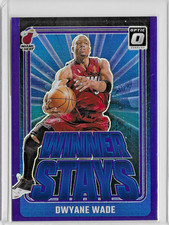 Dwyane Wade - 2024-25 Panini Donruss Optic - #20 - Winner Stays - Purple Prizm