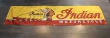 Indian Motorcycles Banner Flag Big 2x8 feet Biker Mechanic Garage Racing 