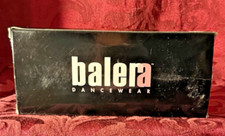 Balera Dancewear 850 Full Sole Leather Ballet Shoes Pink Canvas Size 4 AM
