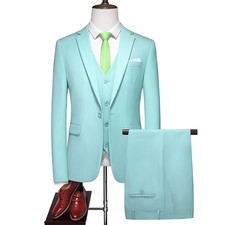 Men's Business Casual Formal Summer Slim Fit Plus Size Suit Jacket Formal Dress