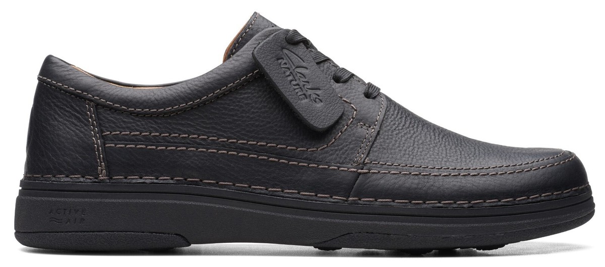 Clarks Nature 5 Lo - 26168608 - Black Leather | eBay