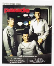 Star Trek movie article in PARADE December 10, 1978 & Leonard Nimoy interview