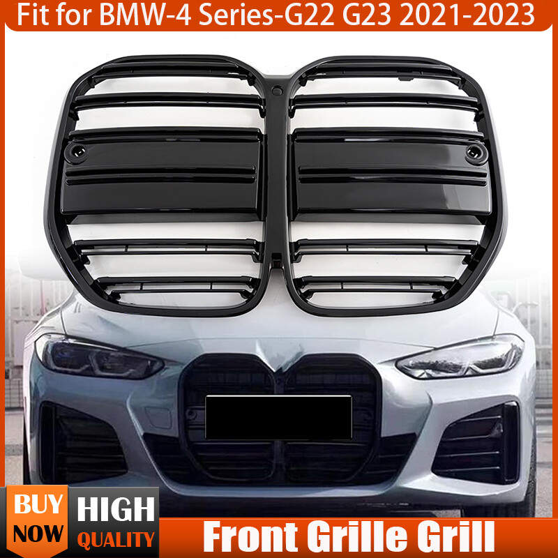 Gloss Black CLS Style Front Grille For 2021-2023 BMW 4 Series G22
