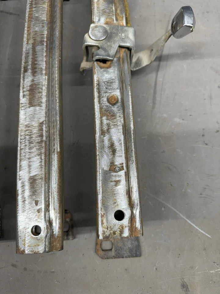 Chevy Camaro Pontiac Firebird 1967-1969 asiento con canastilla deslizante montaje pistas Nova Foto 2 de 4