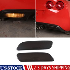2pcs Smoked Black Reverse Light Blackout Kit Kit Trim For Corvette C6 2005-2013 2pcs Smoked Black Reverse Light Blackout Kit Kit Trim For Corvette C6 2005-2013