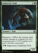 Magic the Gathering MTG Undercity Troll (188) Iconic Masters   LP