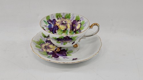 Lot Of 6 ROYAL STANDARD England Bone China Handpainted Teacup & Saucer - Picture 14 of 23