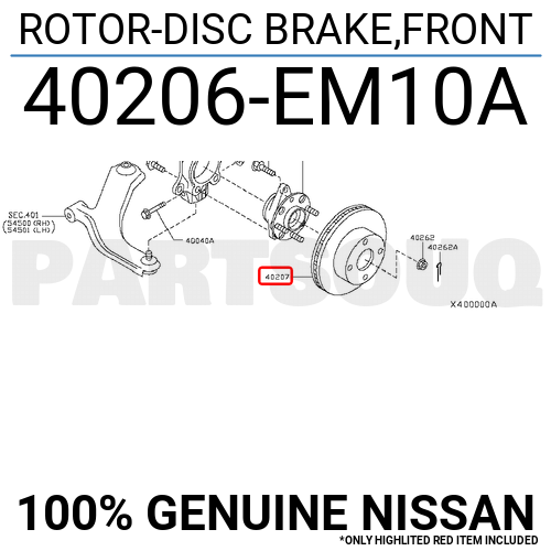 Nissan 40206 zw90a