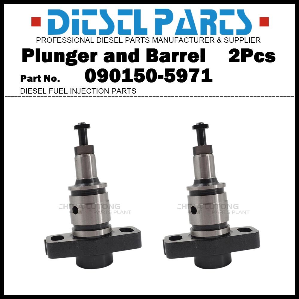 2x Plunger and Barrel 5971 090150-5971 for HINO J05C J08C