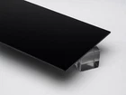 Acrylic Sheet Black Opaque, Plexiglass Sheet, Plastic Choose Size and Thickness