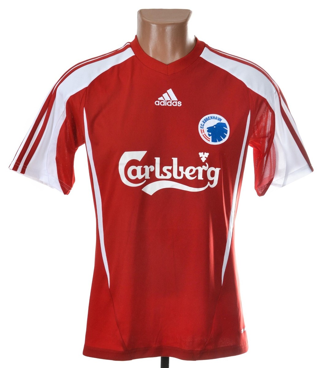 FC COPENHAGEN 2012/2013 CUP FOOTBALL SHIRT ADIDAS SIZE S