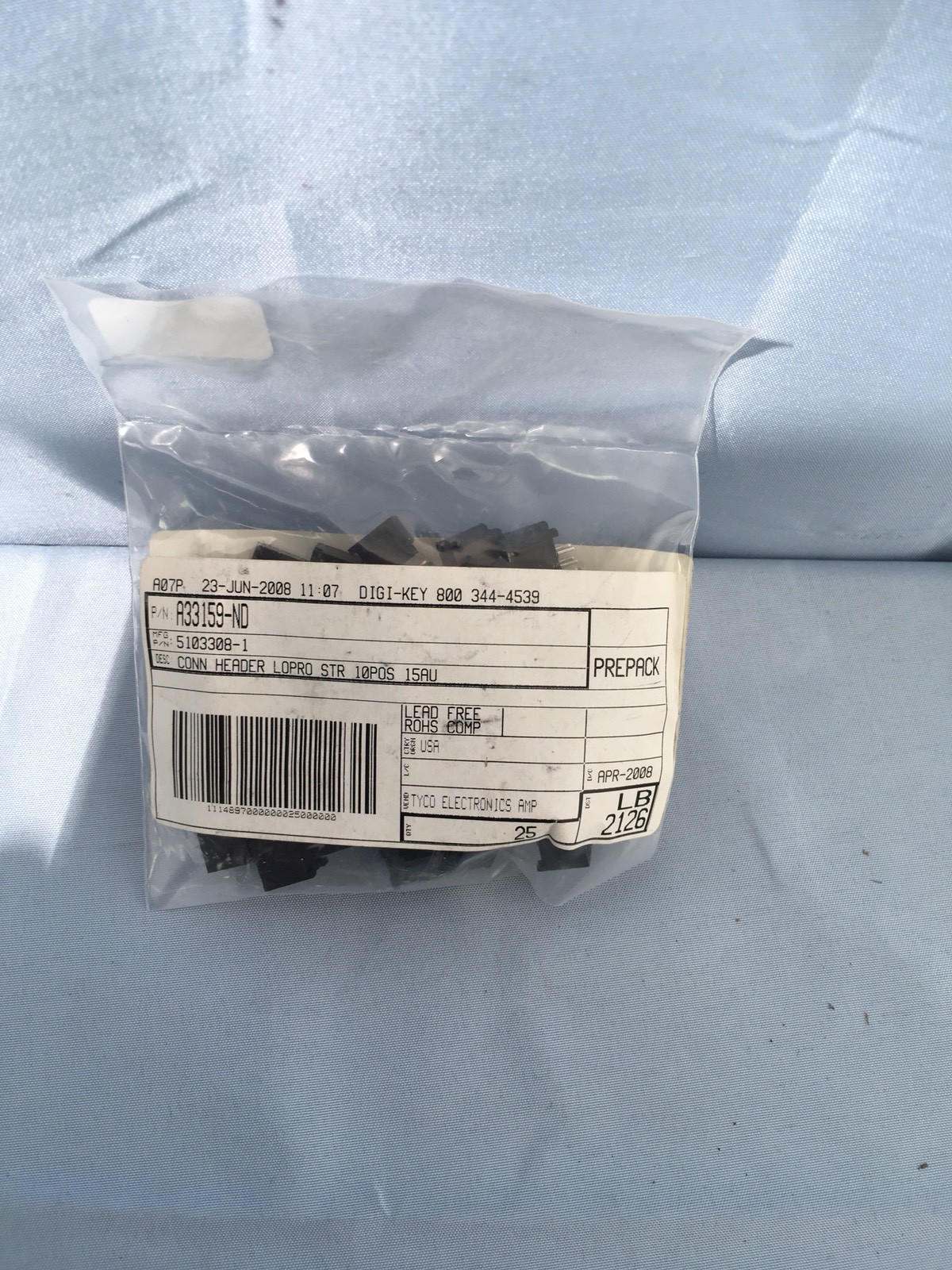 25 NEW TE Connectivity AMP 5103308-1 Connector Head 10-Position | eBay