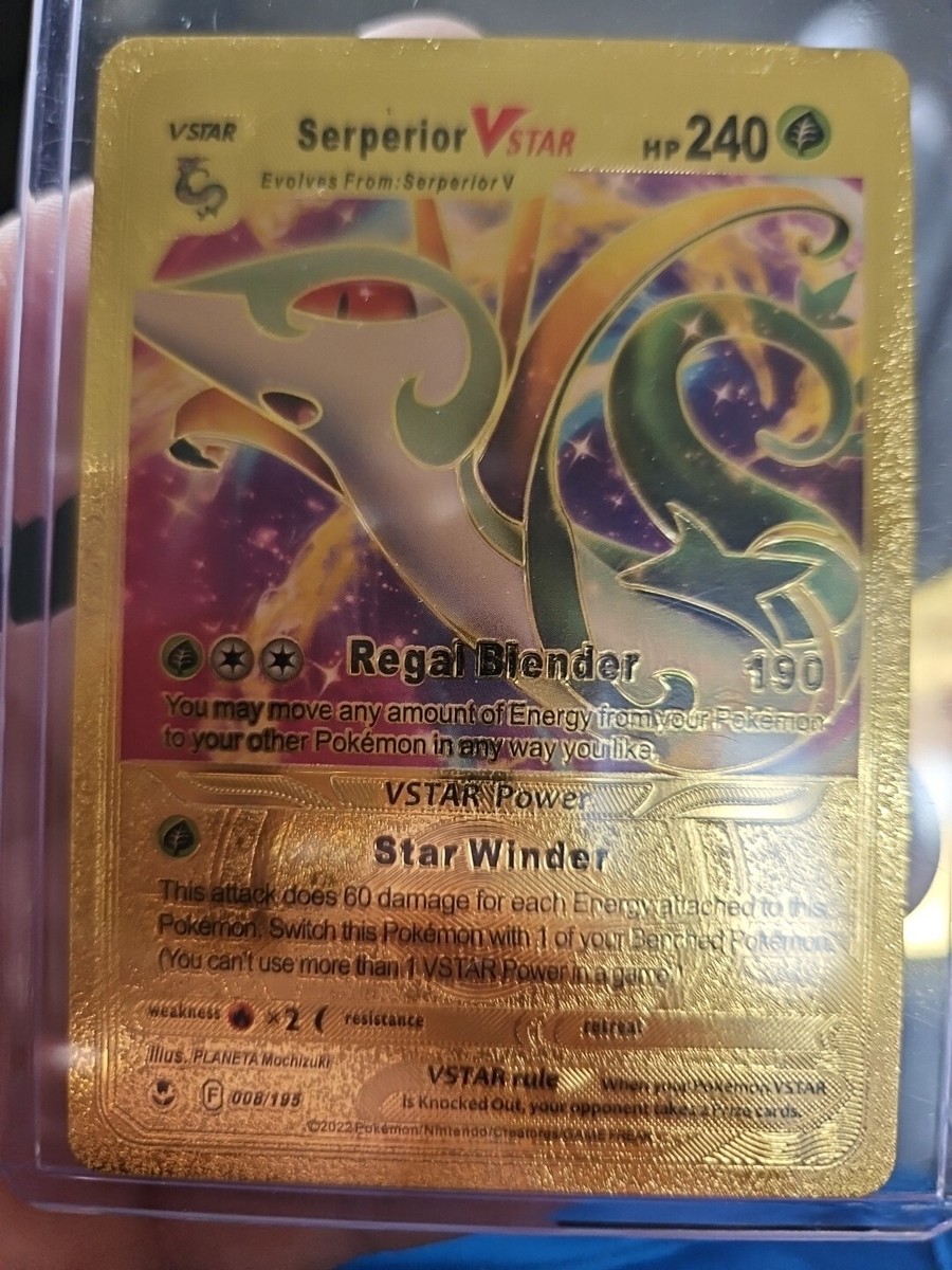 ★PSA10★ メイ（Rosa）& ジャローダ（Serperior）ステッカー First look at Serperior V Character Rare with Rosa and other