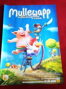 Mullewapp Kinoplakat Poster A1 Das Grosse Kinoabenteuer Der Freunde Kinderfilm Ebay