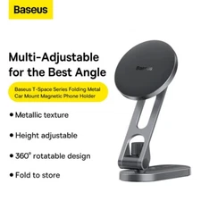 Baseus Magnetic Car Phone Holder for Tesla Display Screen Rotateble Foldable Car