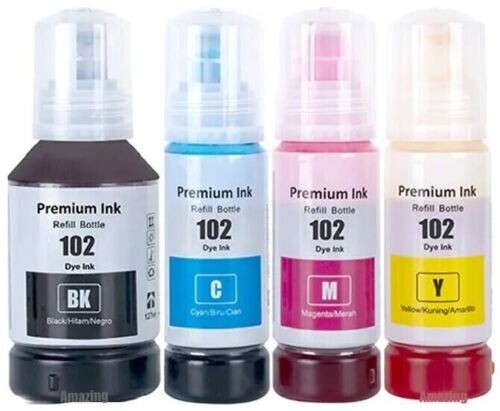 LAIPENG E102 Inchiostro Compatibile con T102 per ET-2700 ET-2750 ET-2751 ET-2756 ET-2850 ET-2851 ET-2856 ET-3700 ET-3750 ET-3850 ET-4750 ET-4850 ET-4856 ET-15000 Stampante (3 Nero LAIPENG E102 Inchiostro Compatibile con T102 per ET-2700 ET-2750 ET-2751 ET-2756 ET-2850 ET-2851 ET-2856 ET-3700 ET-3750 ET-3850 ET-4750 ET-4850 ET-4856 ET-15000 Stampante (3 Nero