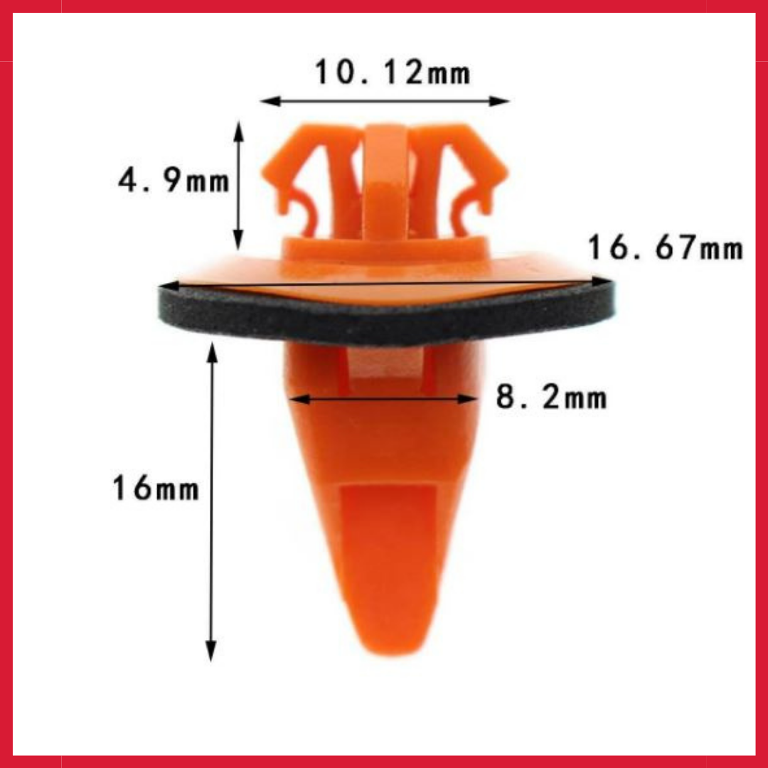 10x For Toyota Wheel Arch Plastic Moulding Trim Flare Panel Clip 75397