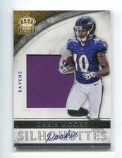 2016 Crown Royale Rookie Silhouettes Jersey Chris Moore Baltimore Ravens