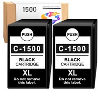 2X Black Patrone FüR Canon Pgi-1500Xl Patrone Maxify MB2150