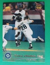1995 PACIFIC COLLECTION SEATTLE MARINER MEMORIES JOEY CORA  #16 FROM BOXED SET