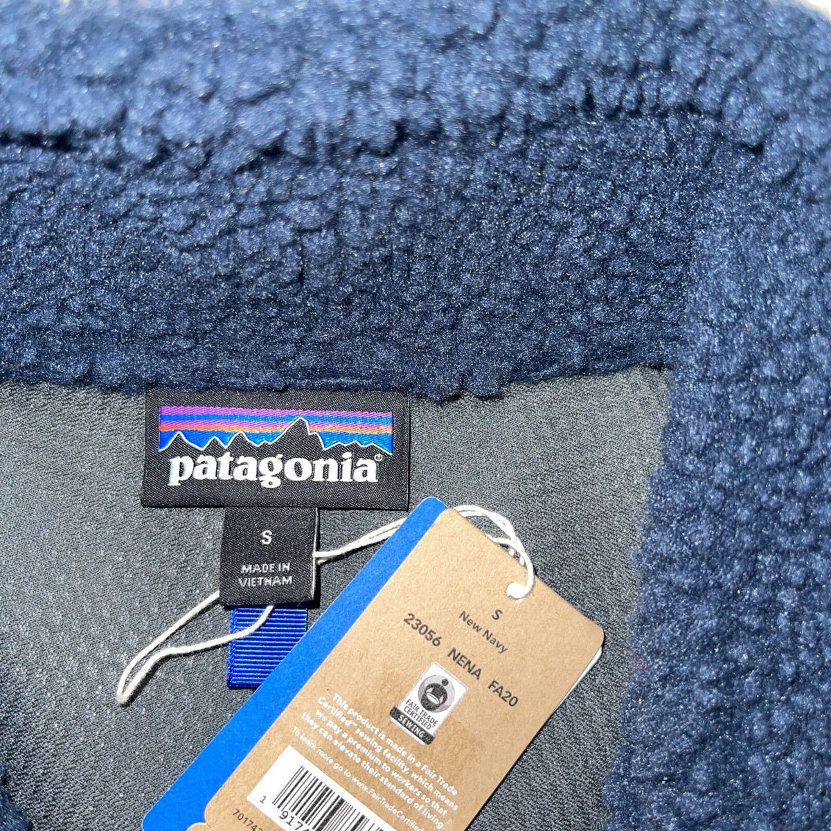 New Men's Patagonia Classic Retro-X Fleece Jacket Size Small New