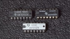 Quantity 1 - Texas Instruments SN75492N MOS to LED Digit Driver DIP16 - New