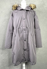 Seraphine 8 Winter Maternity Parka With Zip-off Kangaroo Panel For Wearing Baby