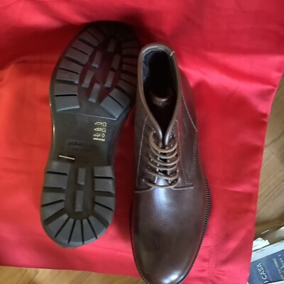 AQUATALIA Harvey tumb waxy boots Aquatalia Harvey tumb waxy brown boots Size 9. | eBay main image 2