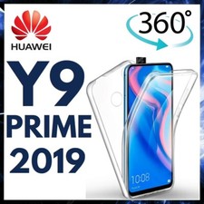 FUNDA para HUAWEI Y9 PRIME 2019 TRANSPARENTE TPU silicona transparente 360 funda de teléfono gel