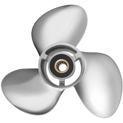 14 1/4 x 23 Stainless Outboard Boat Propeller for Suzuki 150-250 HP 15 Tooth RH - Picture 7 of 7
