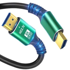 8K 4K 10K HDMI Cable 48Gbps 5FT/1.5M, Ultra High Speed 2.1 HDMI Cable