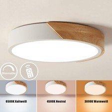 LED Deckenleuchten Innen Moderne Deckenlampe Wohnzimmer Küche Esszimmer 30W Rund
