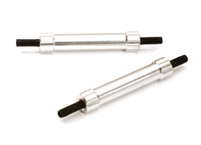 Billet Machined 35mm Aluminum Linkages (2) M3 Threaded for 1/10 Scale Crawler