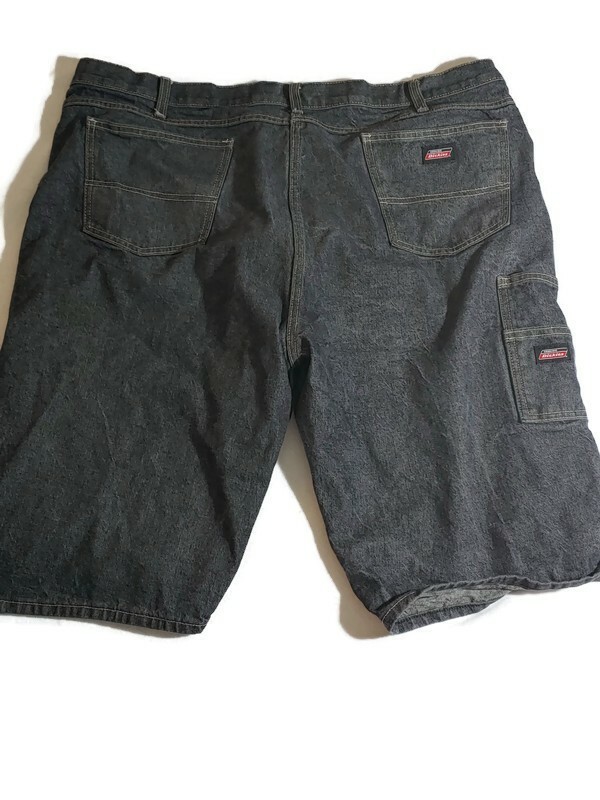 Dickies Black Denim Carpenter Style Work Shorts Men's Size