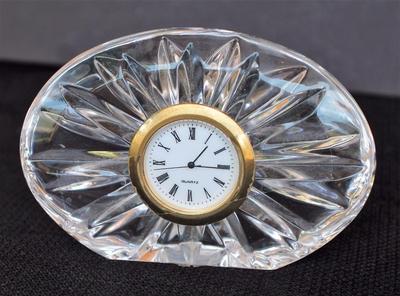 Royal Limited Tschechische Kristall Schreibtischuhr