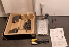 C-100B Wireless Mini Security Camera AC/DC & Radio AV Audio Video Receiver    -B