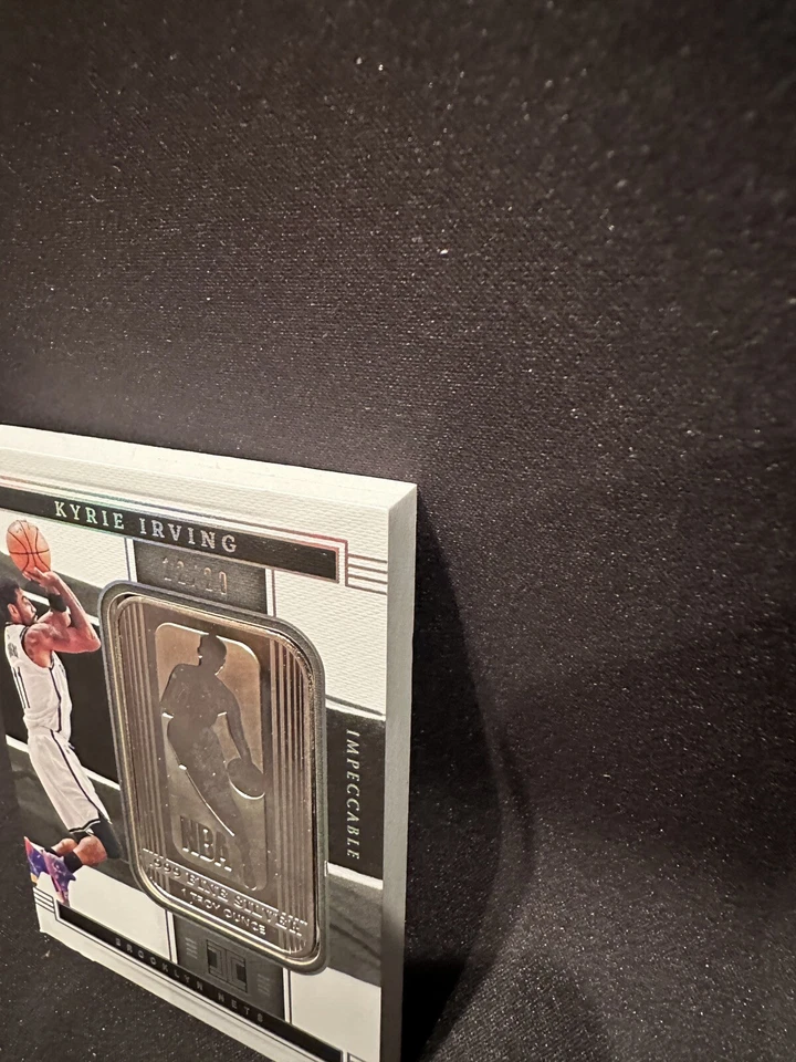 2021 Impeccable #16 Kyrie Irving .999 Fine Silver 1 Troy Ounce Oz /20 - Image 4 of 4