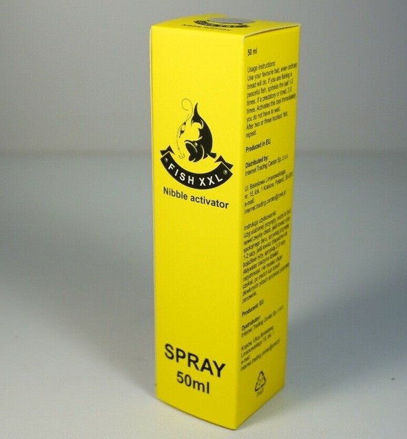 Natural Fishing Bait Fish XXL 50 ml spray. Activator of biting. *NEW package*