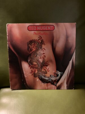 Ted Nugent - Penetrator LP Vinyl, 1984 Atlantic Records, PROMO VG++ Rare!!