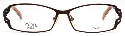 Women\'s Brown Jean Lafont Vecteur 500 Rectangle Prescription Sunglasses Lafont Vecteur Sunglasses | FREE Shipping - Go-Optic.com  main image 2