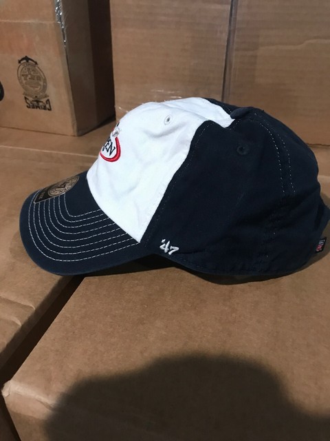 red tennis hat